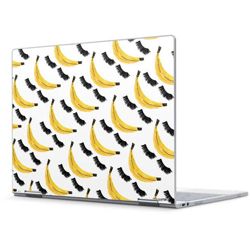 Bouffants and Broken Hearts Banana Lash Pixelbook Skin